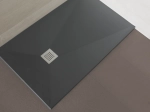 Receveur de douche, sur mesure : Largeur 100 à 210 cm x l. 70 à 110 cm. Bac à douche en résine Akrytan® anti glissant, finition lisse, 10 couleurs, Livraison offerte et rapide